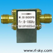 BI800PB_8-18G haute qualité 8-18 GHz RF haut débit isolateur SMA / N connecteur